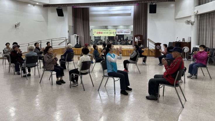 [건강생활] 허약예방프로그램 <소행성> 13회기 운동교육 진행