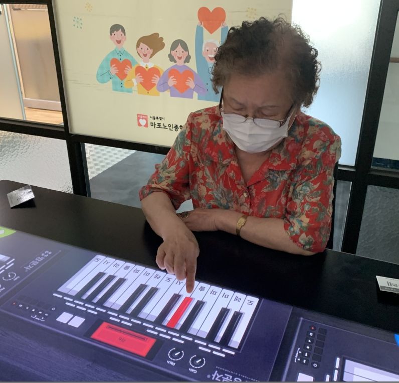 [기능회복] 스마트 여가활동 장비 해피테이블을 활용한 「스마트 브레인」 5회기 실시