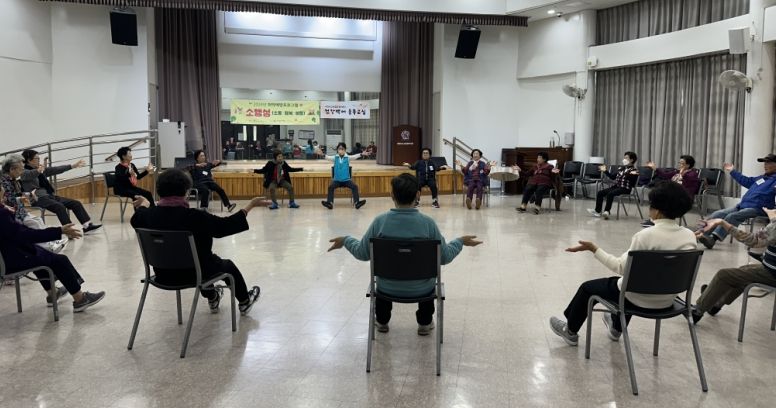 [건강생활] 허약예방프로그램 <소행성> 19회기 운동교육 진행