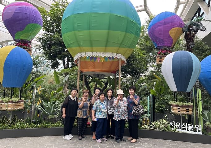 [상담] 사별 여성 1인가구 어르신을 위한 애도 강점관점 집단 프로그램 <웰바이> 나들이 진행